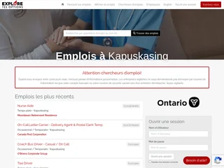 Emplois à Kapuskasing platform preview Emplois à Kapuskasing platform preview