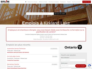 Emplois à Kirkland Lake platform preview Emplois à Kirkland Lake platform preview