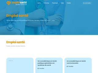 Emploi Santé screenshot preview