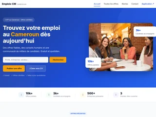 Emplois Cameroun screenshot preview Emplois Cameroun screenshot preview