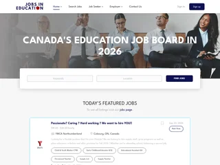 Jobs in Education screenshot preview