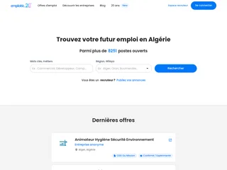 Emploitic platform preview Emploitic platform preview