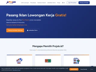 Projob.id screenshot preview