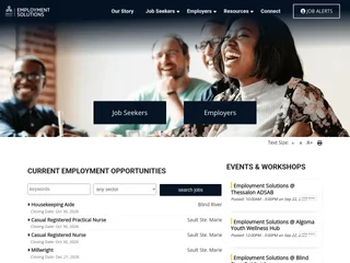 Employment Solutions screenshot preview