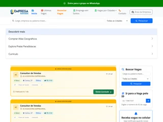 Emprega Baixada screenshot preview