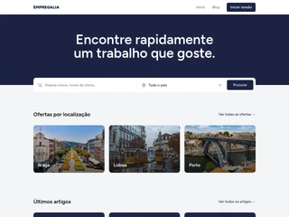 Empregalia platform preview