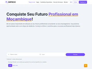 Emprego Mozabc platform preview Emprego Mozabc platform preview