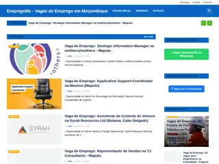 EmpregoMz platform preview