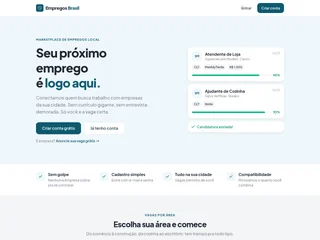 Empregos Brasil screenshot preview