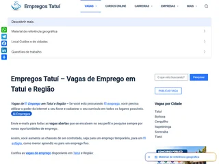 Empregos Tatuí screenshot preview