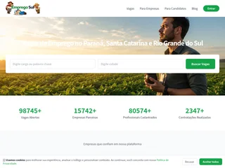 Emprego Sul platform preview