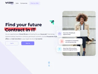 WIZBII Jobs screenshot preview