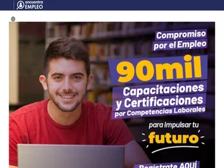 Encuentra Empleo platform preview