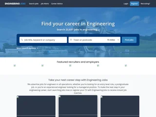 EngineeringJobs.co.uk platform preview EngineeringJobs.co.uk platform preview