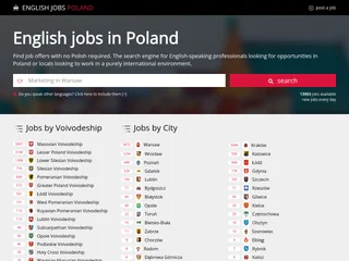 English Jobs Poland screenshot preview English Jobs Poland screenshot preview