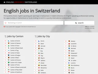 English Job Search Switzerland screenshot preview English Job Search Switzerland screenshot preview