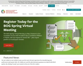 American Academy of Otolaryngology–Head and Neck Surgery platform preview