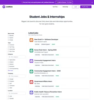 EntryLevelJobs.me screenshot preview