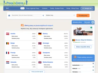 ePracaZaGranica.pl platform preview