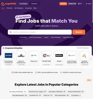 Ergodotisi platform preview