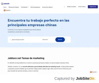 JobtoCN platform preview JobtoCN platform preview