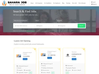 Sahara Job Nepal screenshot preview
