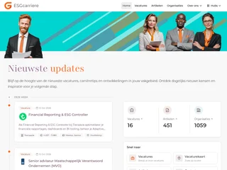 ESG Carrière platform preview ESG Carrière platform preview