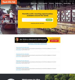 Dave's ESL Cafe platform preview
