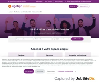 Espace emploi Agefiph platform preview Espace emploi Agefiph platform preview