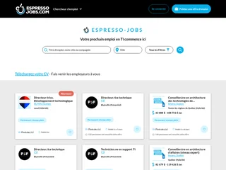 Espresso-Jobs platform preview