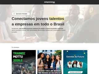 EstágioTrainee.com platform preview EstágioTrainee.com platform preview