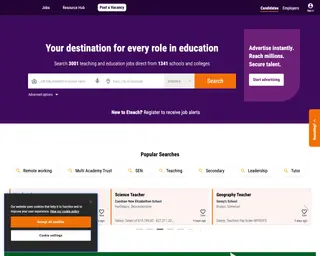 Eteach platform preview