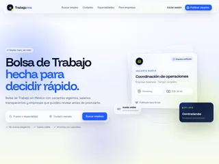 eTrabajo screenshot preview eTrabajo screenshot preview