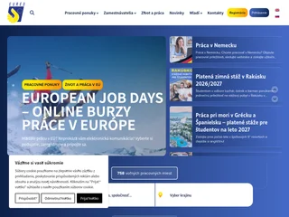 EURES - Európske služby zamestnanosti screenshot preview