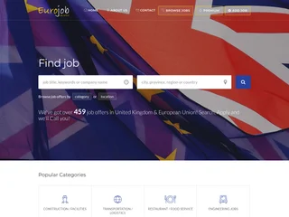 EuroJob.uk screenshot preview EuroJob.uk screenshot preview