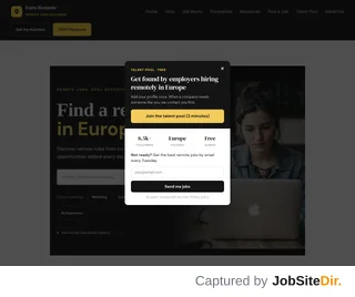 Euro Remote Jobs screenshot preview