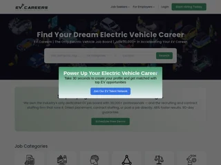 EV.Careers platform preview EV.Careers platform preview