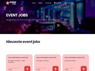 EVENT JOBS platform preview