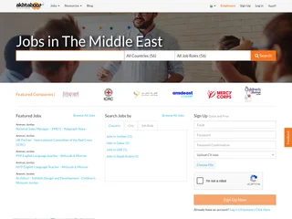 Akhtaboot Jobs platform preview