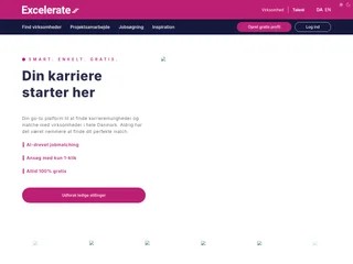 Excelerate.dk platform preview Excelerate.dk platform preview