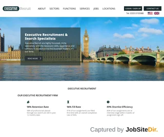 Executive Recruit platform preview