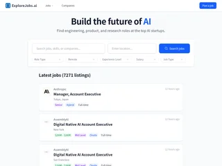ExploreJobs.ai platform preview ExploreJobs.ai platform preview