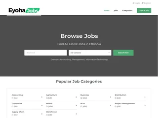 Eyoha Jobs screenshot preview