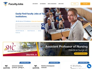 FacultyJobs.net screenshot preview FacultyJobs.net screenshot preview