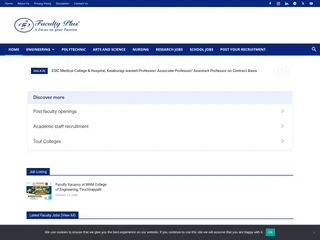 FacultyPlus platform preview