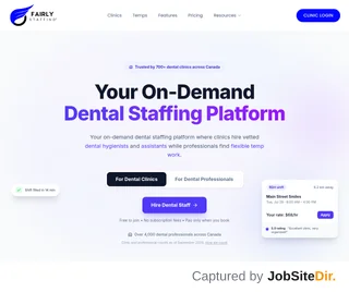 Fairly Staffing platform preview
