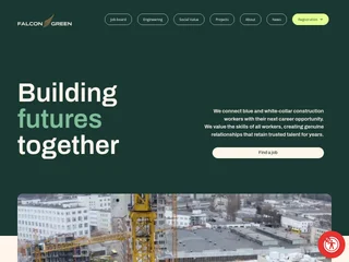 Falcon Green platform preview