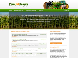 Farm Job Search platform preview Farm Job Search platform preview
