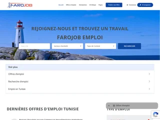 Farojob platform preview Farojob platform preview