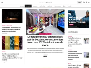 FashionUnited platform preview